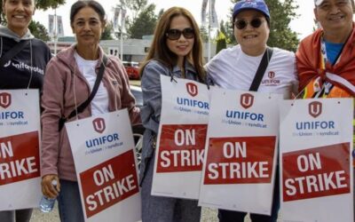 Rally for Sheraton Guildford workers
