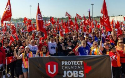 Unifor rallies to Protect Canadian Jobs in Brampton