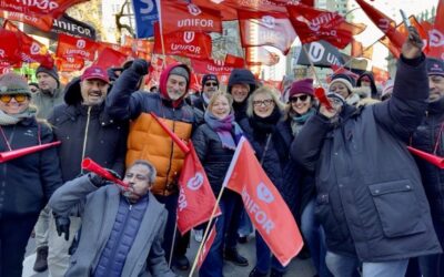 Unifor members united in Montréal to defend union democracy