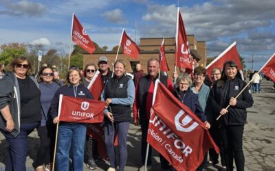 Unifor long-term care workers to rally outside Minister Adams’ constituency office to demand an end to bargaining delays