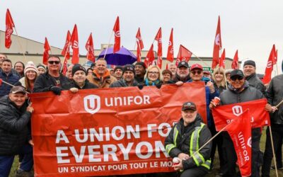 Locked out Titan Tool & Die workers mark 100 day dispute with Windsor-wide vehicle caravan