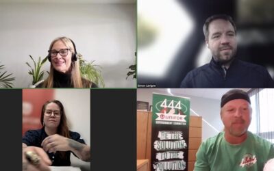 Unifor members tackle climate justice for workers