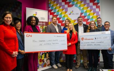 Unifor proud to deliver grant supporting Canadian Women’s Foundation Girls’ Fund