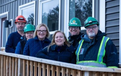 Unifor members at Kent Homes are building affordable homes of the future