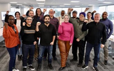 U.K. Amazon workers meet with Unifor to share organizing strategies