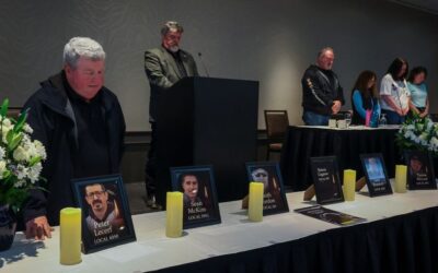 Unifor members observe National Day of Mourning
