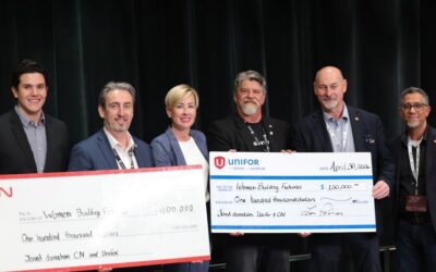 Unifor Social Justice Fund partners with CN Rail to support women in Skilled Trades