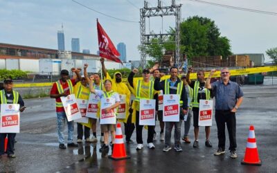 Unifor members locked out at Battenfeld Grease in Toronto