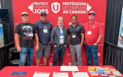 Workers take transit and forestry campaigns to UBCM