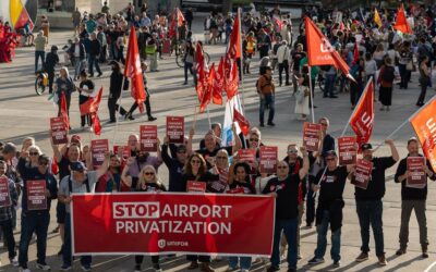 Unifor Aviation Council delivers firm message to Canadian government to stop privatizing airports